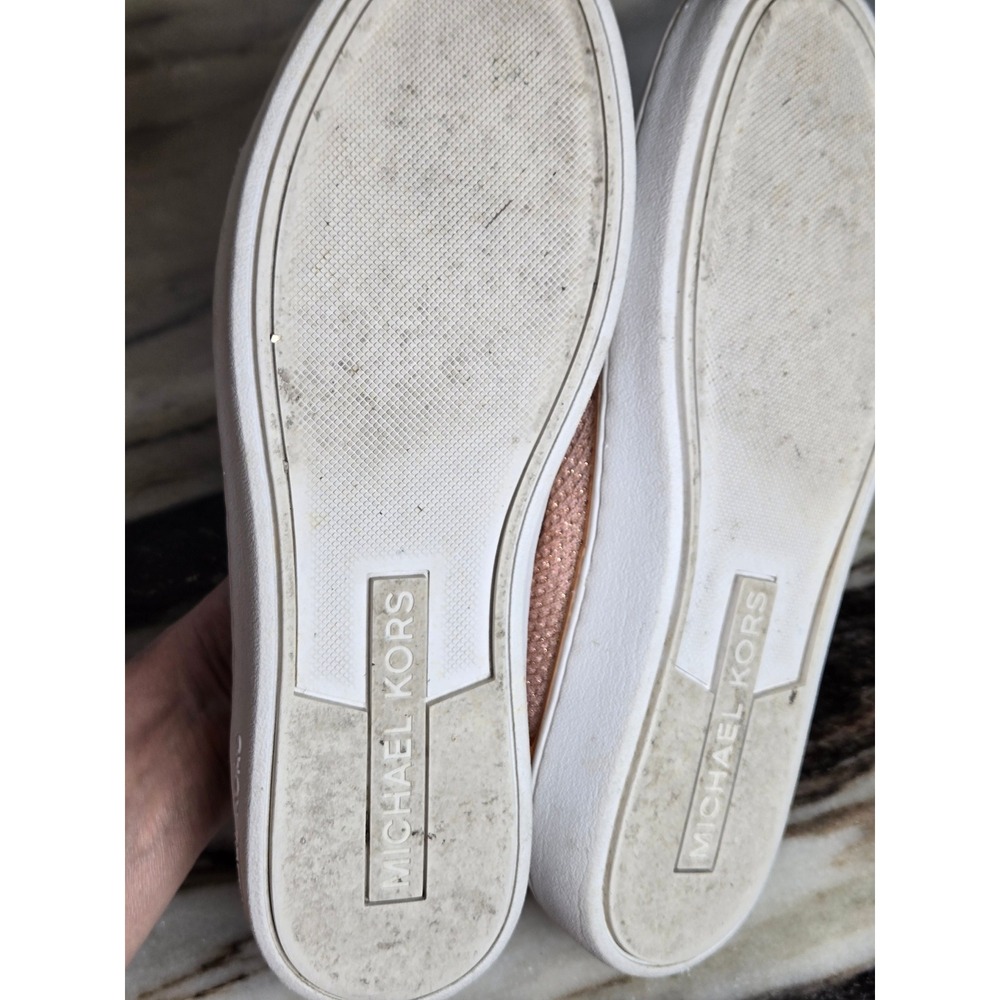 Michael Kors Blush Pink Slip-On Sneakers - Picture 10 of 12